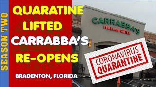 Florida Reopens Restaurants | Carrabba's Italian Grill | Bonus Video