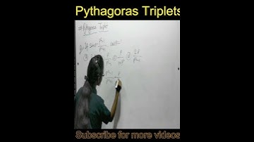 SSC-CGL 2018 Exam Question by using pythagoras triplet #ssc #job #ssccgl