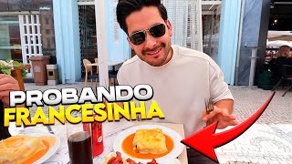 Probando Mi COMIDA FAVORITA de ESTE LADO del MUNDO | La FAMOSA FRANCESINHA  Gabriel Herrera