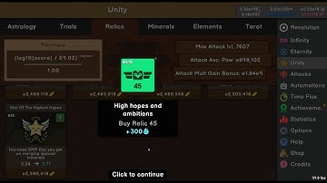 Ep 13 - I Bought Relic 45 in Revolution Idle (418/425 Achievements)
