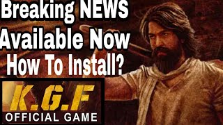 KGF Official Game Now Available ON PLAY STORE HOW TO INSTALL IT ?   |  Yash | Srinidhi | screenshot 1