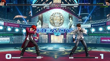 THE KING OF FIGHTERS XIV Demo Ver Gameplay (Iori Vs Kyu)