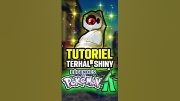 TUTORIEL POKÉMON SHINY TERHAL FACILEMENT SUR LÉGENDES POKÉMON : Z-A ! 🌟
