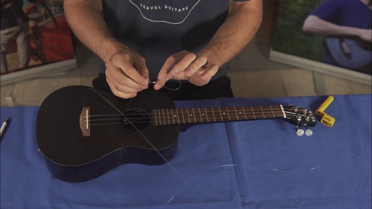 How to change ukulele strings (Easy Tutorial) YouTube