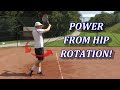 How To Get Power From Your Hips In Tennis