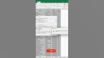 #shorts #excel Excel Tips pivot table issue solved