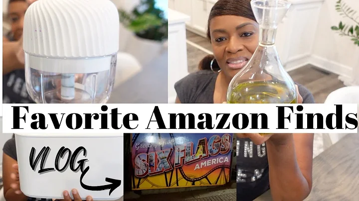 FAVORITE AMAZON FINDS // FUN AT SIX FLAGS VLOG // ...