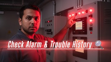 How to Check Fire Alarm/Trouble history in Simplex 4100es Fire Panel - Programming - Fire Alarm