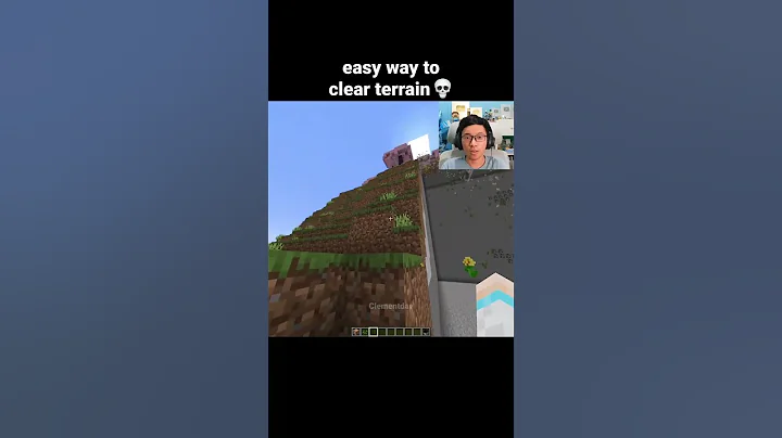 Minecraft Clear Terrain Command Moment