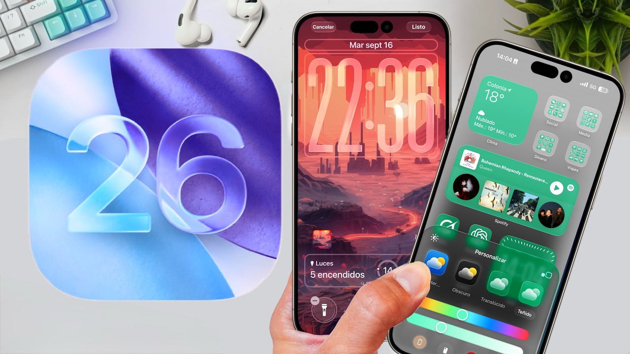 350 Trucos y Novedades con iOS 26 para tu iPhone que DEBES CONOCER 🔥 ...