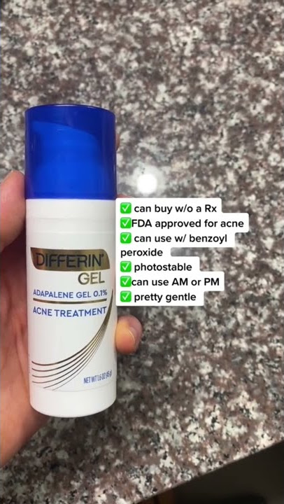 Differin versus Tretinoin #dermatologist @DrDrayzday #shorts