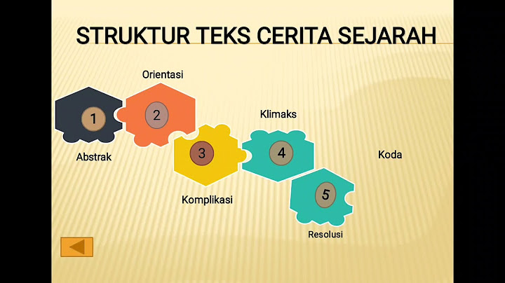 Dalam teks sejarah ada beberapa unsur fakta sejarah misalnya