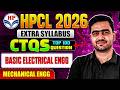 HPCL Mechanical Extra Syllabus 2026 I Basic Electrical Engg