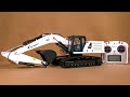 RC HYDRAULIC EXCAVATOR AMEWI G101H UNBOXING, TEST!! SCALE 1/16, FULL METAL, 9,1 KG WEIGHT