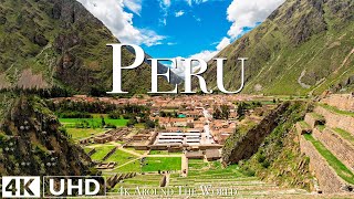 Полет над Перу (4K UHD) — успокаивающая музыка и живописный природный ландшафт для релаксации