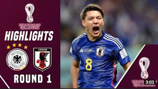 Germany Vs Japan 1 - 2 | Extended Highlights \& All Goals 2022 HD 2