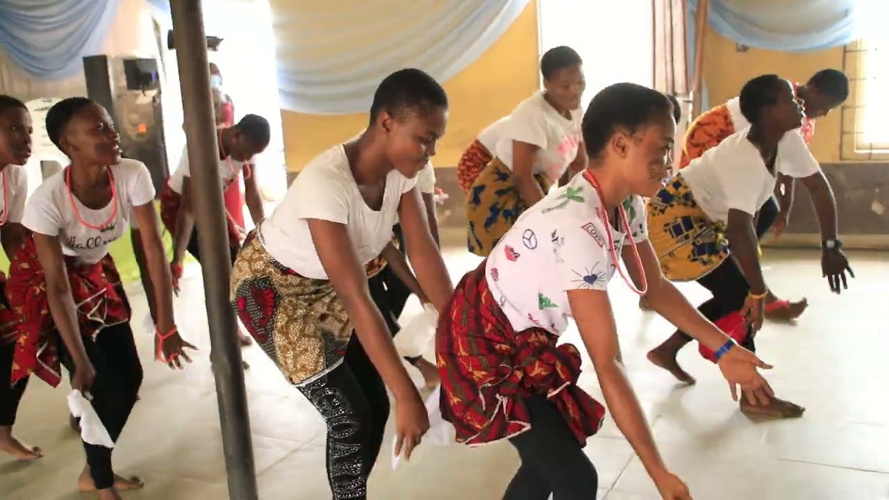The Igbo Cultural Dance Egedege Performance by Coker Senior Sec School