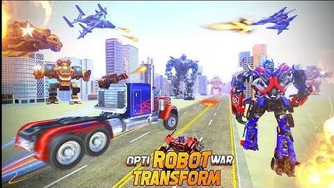 Grand Truck Anaconda Robot Transformation || Flying Dragon Crocodile Robot Transform || LA LA GAMES