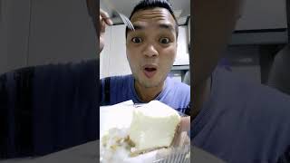 asmr eating delicious yummy mouthwatering newyork cheesecake satisfying shorts short