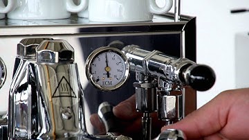 ECM - How to clean the brew group.