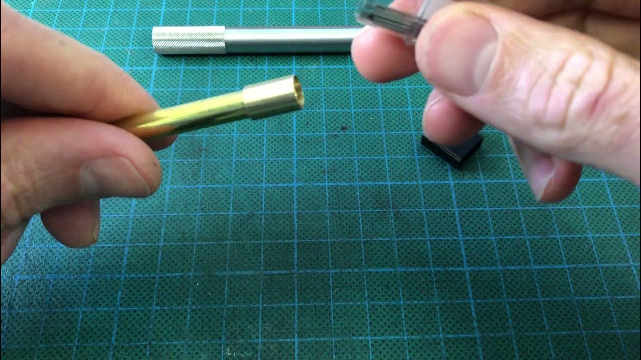 Refilling lead on the Wingback Mechanical Pencil YouTube
