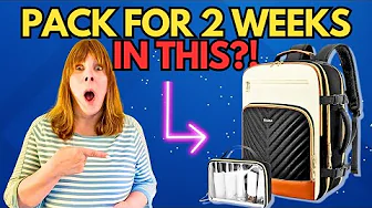 How to Pack for 2 Weeks in a Personal Item Backpack—On a $100 Budget!