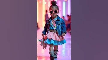 Cutest little baby fashion show||Baby toonz zoo#shorts#fashion#cute #habibi #trending #catwalk