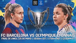 FC Barcelona vs. Lyon | Partido Entero De La Final De La UEFA Women's Champions League 2023-24 image