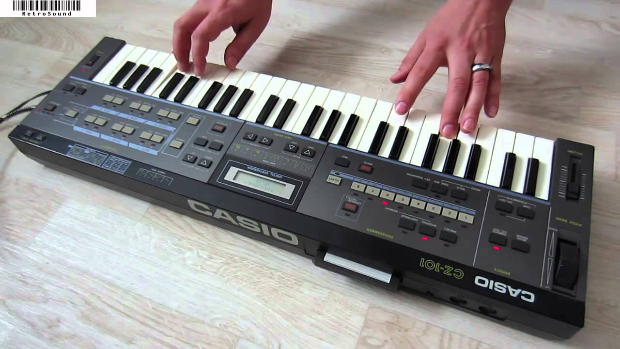 CASIO CZ-101 PD-Synthesizer - YouTube