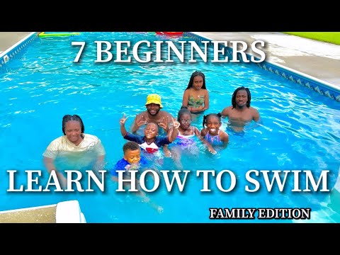 HOW TO SWIM IN 4 DAYS 7 BEGINNERS!!!!