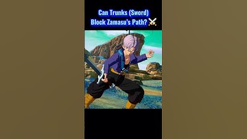 Trunks (Sword) Block Zamasu’s Path? 💥 #sparkingzero #crashout #knockout