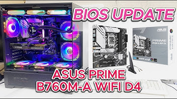 ASUS PRIME B760M-A WIFI D4 BIOS Update | ASUS BIOS Update