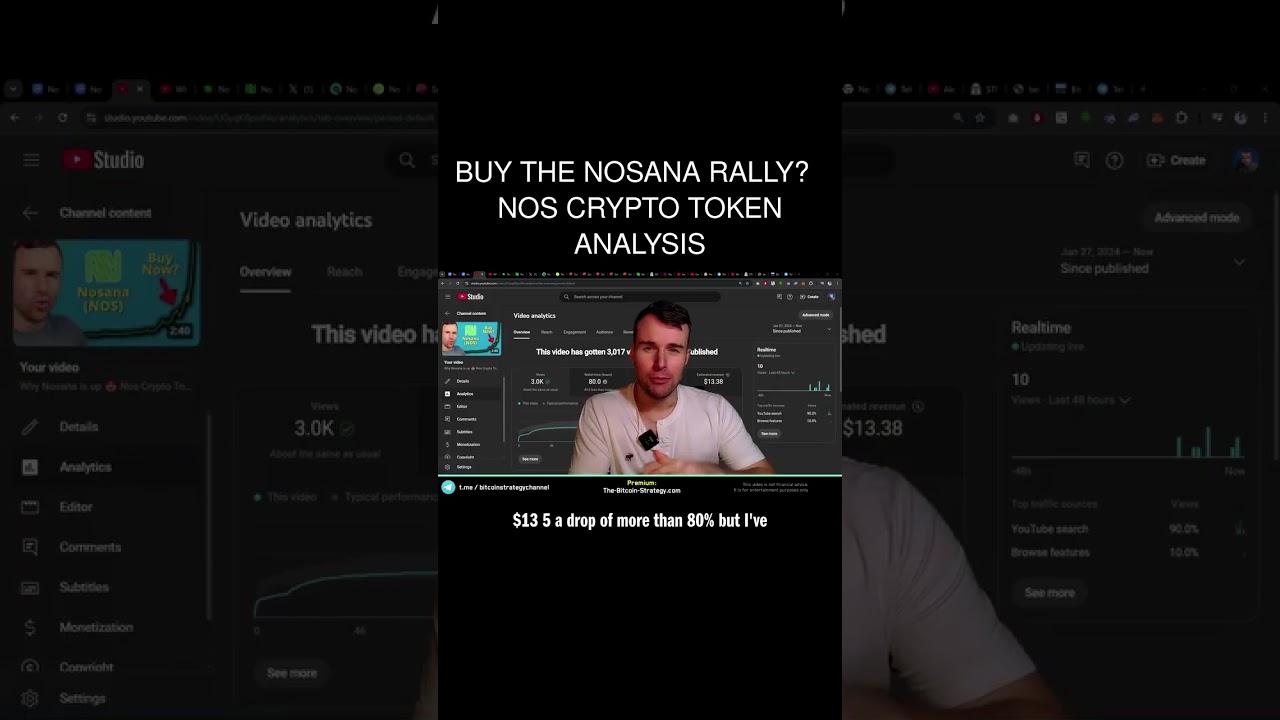 Buy the Nosana rally? ⚠ Nos Crypto Token Analysis - YouTube