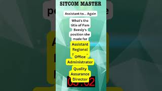 📺 The Ultimate TV Sitcom Challenge: Office Trivia Showdown!
