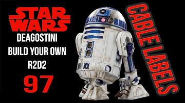 Build Your Own R2D2-Deagostini-97 Cable Labels - chefhawk -  HD