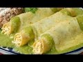 prepara unas deliciosas enchiladas suizas o verdes