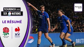 Six Nations 2023 : Le résumé d'Angleterre vs France