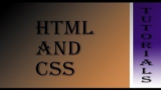 BASIC HTML AND CSS Tutorial # 3, Working in Body area or Section