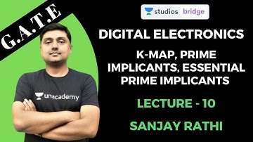 L10: K-Map, PRIME IMPLICANTS, Essential Prime Implicants Part 2 | Digital Electronics for GATE Exam