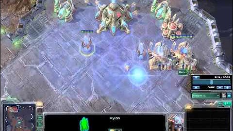 StarCraft 2, 4 Warp Gate Protoss Strategy Commentary