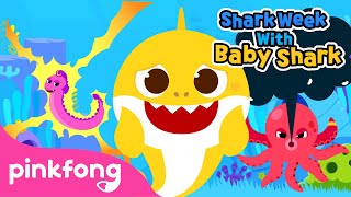 meet the naughty ocean friends shark week with baby shark pinkfong songs for children