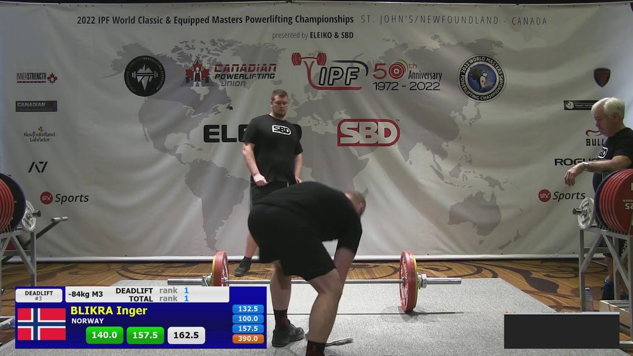 Day 1 Ses 1 2022 IPF World Masters Powerlifting Championships YouTube