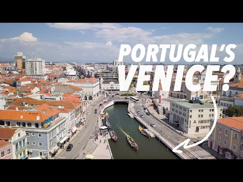 Exploring AVEIRO, the Venice of Portugal? (drone footage)