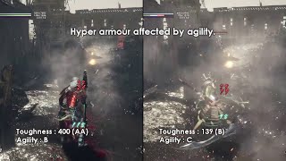 [Nioh 2] Hyper armour study
