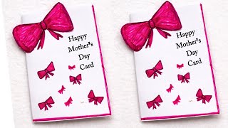 DIY Mother’s Day Card | Easy Handmade Card Ideas | Beautiful Paper Craft | Zainab Craft Diy