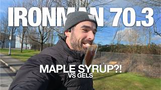 Replacing Running Gels With Maple Syrup | Ironman 70.3 Training
