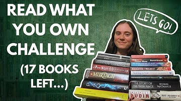 The 2025 "Read What You Own" Challenge (17 Books Left...)