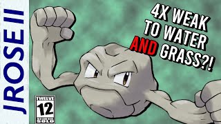 Can you beat Pokemon Red/Blue with just a Geodude?