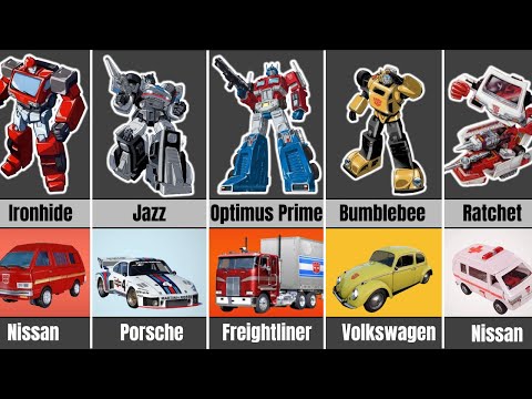 Cars Of G1 Transformers Seasons 1 2