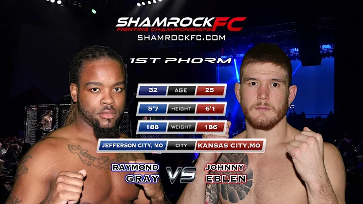 Shamrock 298 Johnny Eblen vs Raymond Gray